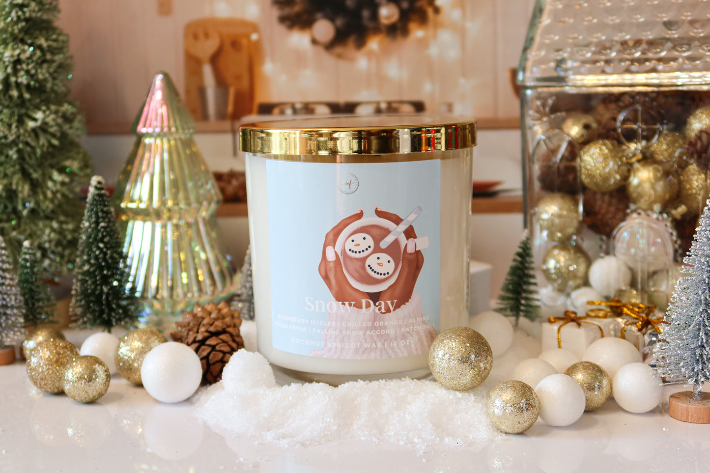Snow Day Candle