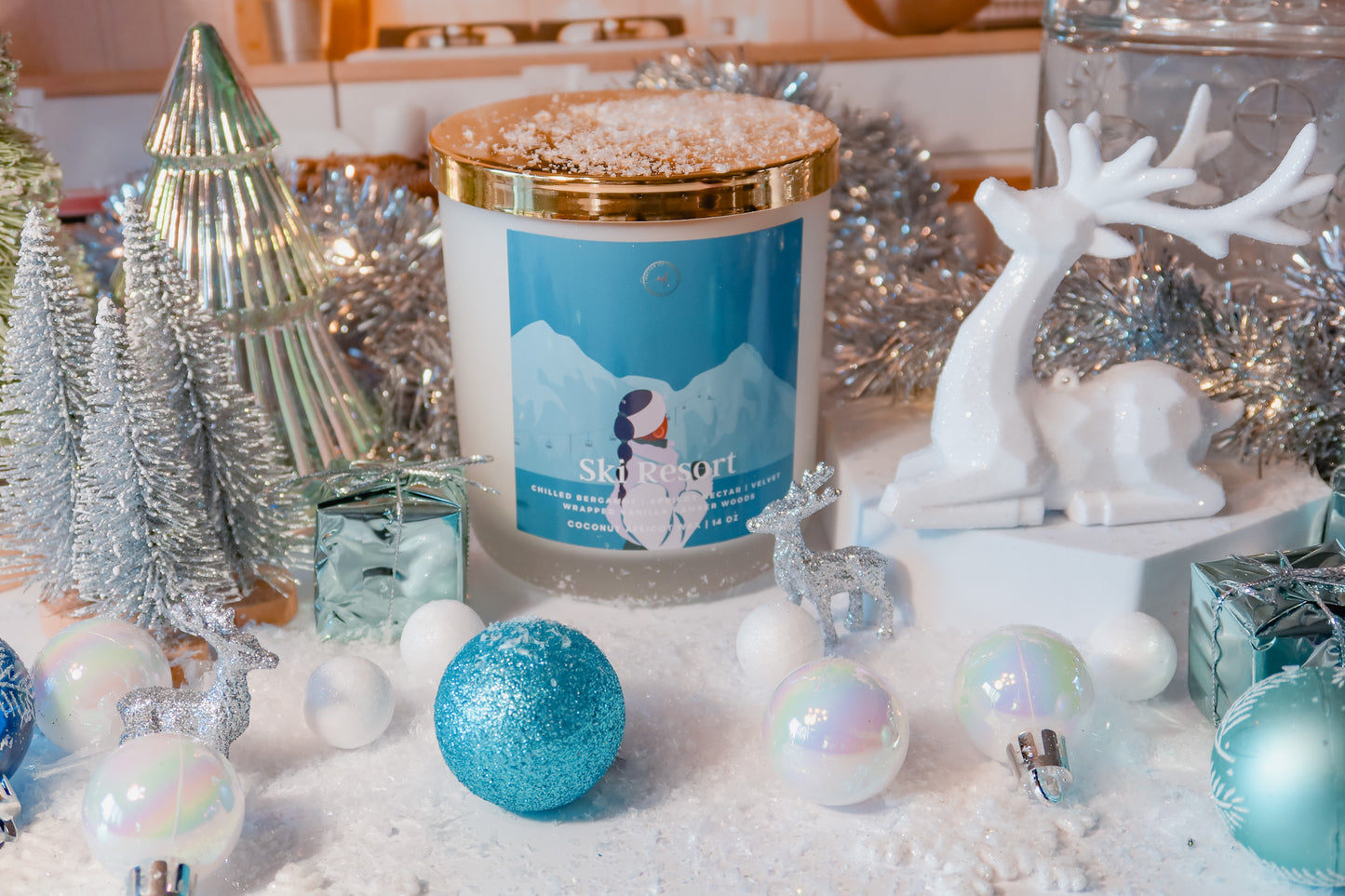 Ski Resort Candle