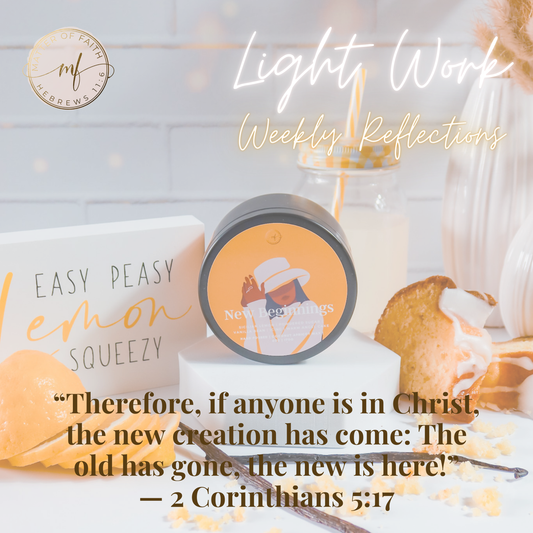 New Beginnings Don’t Ask for Perfection: A Faith-Based Reset