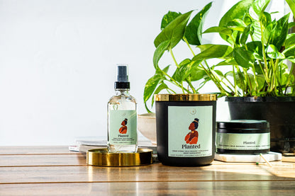 Planted Candle