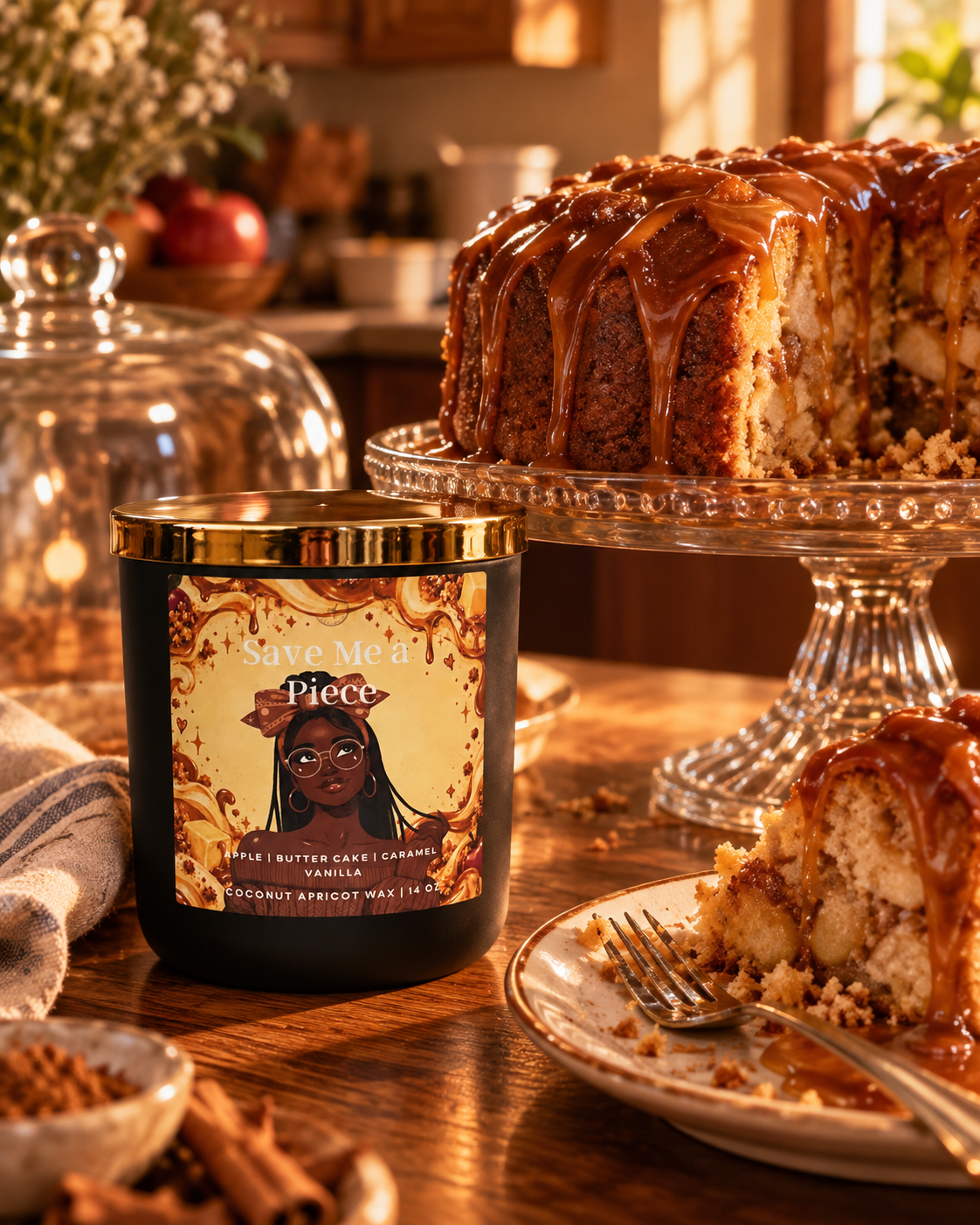 Save me a Piece Candle