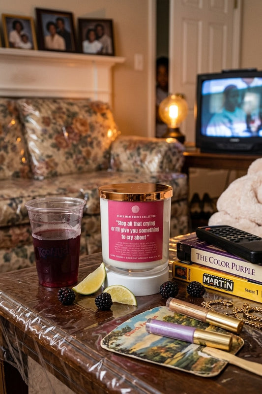"Stop all that crying..." - 14oz. Candle